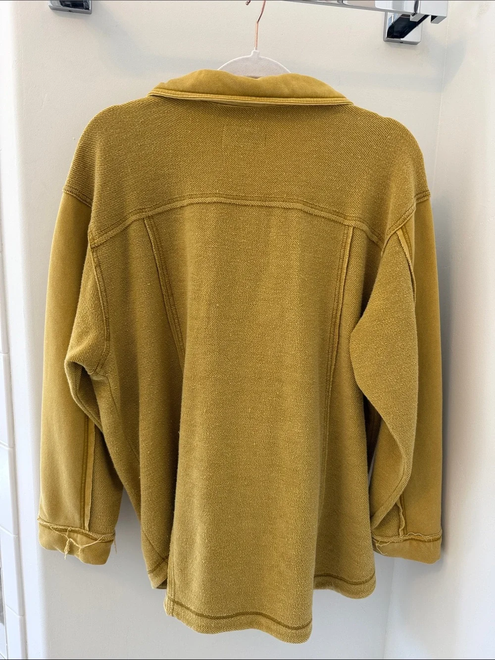 Anthropologie Mustard Yellow Women's Utility Jacket - Picture 2 of 3